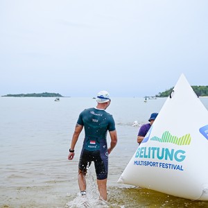 Race photo from Belitung Multisport Festival