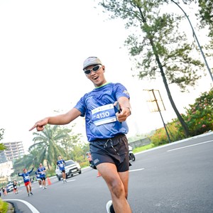 Race photo from BOGORUN 2026