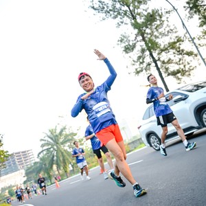 Race photo from BOGORUN 2026
