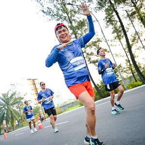 Race photo from BOGORUN 2026