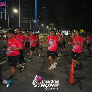 Race photo from SMARTFREN RUN 2026