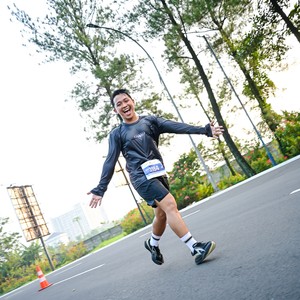 Race photo from BOGORUN 2026