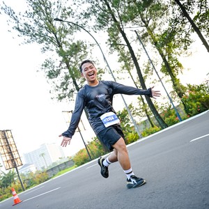 Race photo from BOGORUN 2026