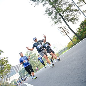 Race photo from BOGORUN 2026