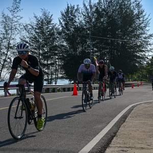 Race photo from Belitung Multisport Festival