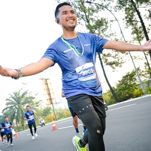 Race photo from BOGORUN 2026