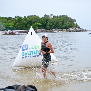 Race photo from Belitung Multisport Festival