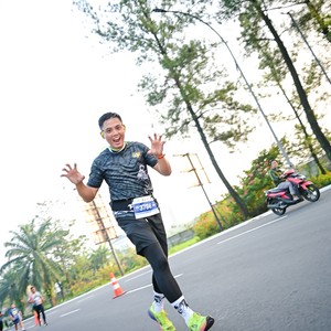 Race photo from BOGORUN 2026