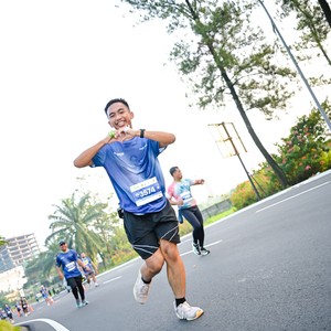 Race photo from BOGORUN 2026