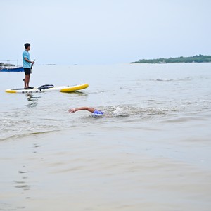Race photo from Belitung Multisport Festival