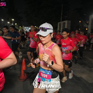 Race photo from SMARTFREN RUN 2026
