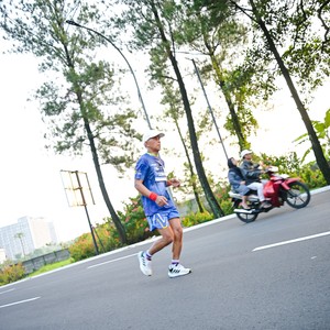 Race photo from BOGORUN 2026