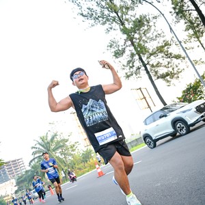 Race photo from BOGORUN 2026
