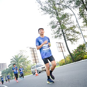 Race photo from BOGORUN 2026