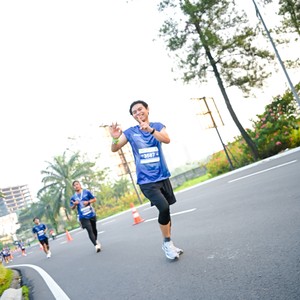 Race photo from BOGORUN 2026