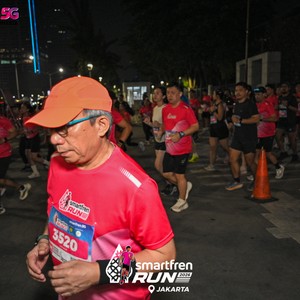 Race photo from SMARTFREN RUN 2026