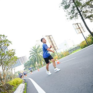 Race photo from BOGORUN 2026