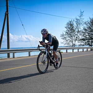 Race photo from Belitung Multisport Festival