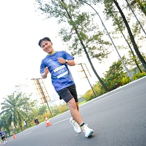 Race photo from BOGORUN 2026