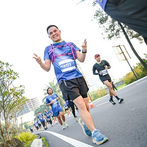 Race photo from BOGORUN 2026
