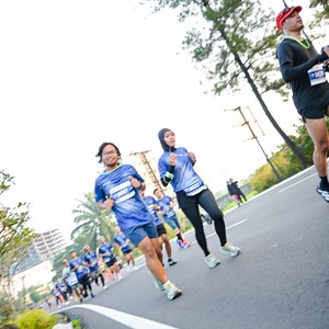 Race photo from BOGORUN 2026
