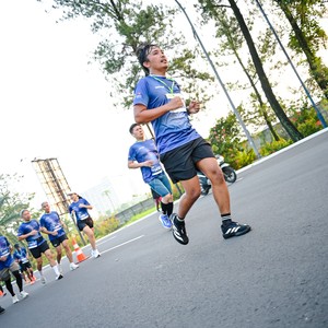Race photo from BOGORUN 2026
