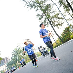 Race photo from BOGORUN 2026