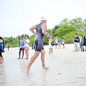 Race photo from Belitung Multisport Festival