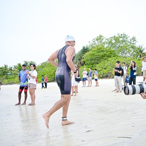 Race photo from Belitung Multisport Festival