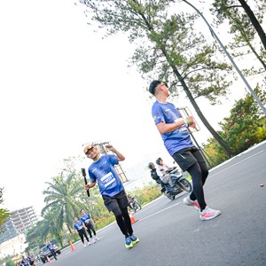 Race photo from BOGORUN 2026