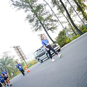 Race photo from BOGORUN 2026