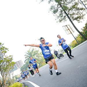 Race photo from BOGORUN 2026