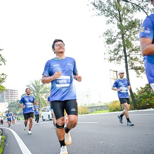 Race photo from BOGORUN 2026