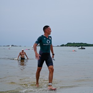 Race photo from Belitung Multisport Festival