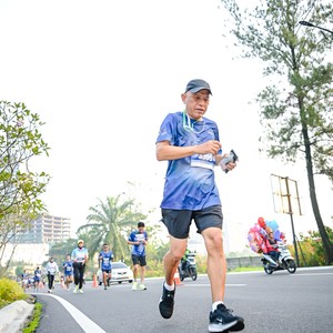 Race photo from BOGORUN 2026