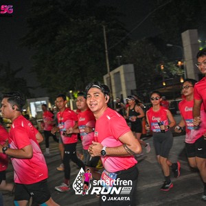 Race photo from SMARTFREN RUN 2026