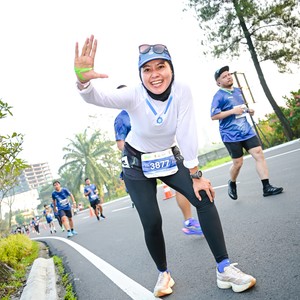 Race photo from BOGORUN 2026