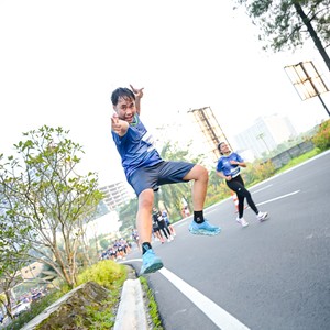 Race photo from BOGORUN 2026