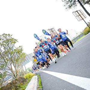 Race photo from BOGORUN 2026