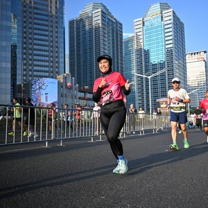 Race photo from SMARTFREN RUN 2026