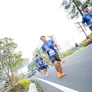 Race photo from BOGORUN 2026