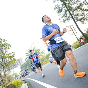 Race photo from BOGORUN 2026