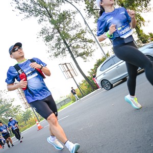 Race photo from BOGORUN 2026