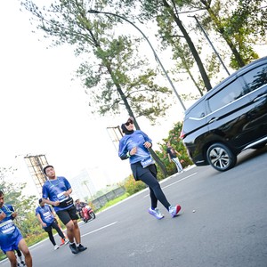 Race photo from BOGORUN 2026