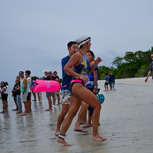 Race photo from Belitung Multisport Festival