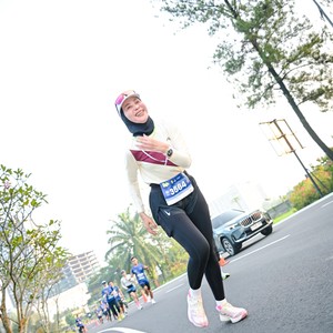 Race photo from BOGORUN 2026