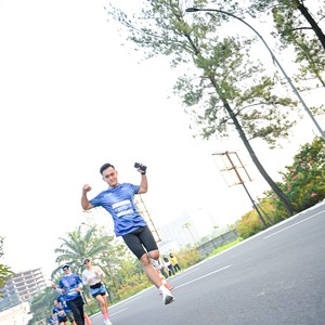 Race photo from BOGORUN 2026