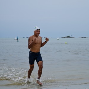Race photo from Belitung Multisport Festival