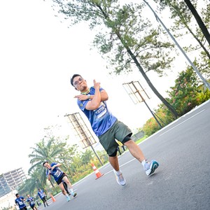 Race photo from BOGORUN 2026