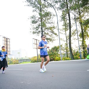 Race photo from BOGORUN 2026
